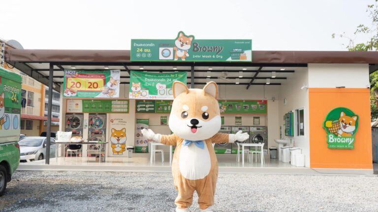 ร้านสะดวกซัก ย่านบางกรวยเปิดแล้ว! Browny จงถนอม จัดโปรแรง ซัก-อบ เริ่มต้นแค่ 20 บาท